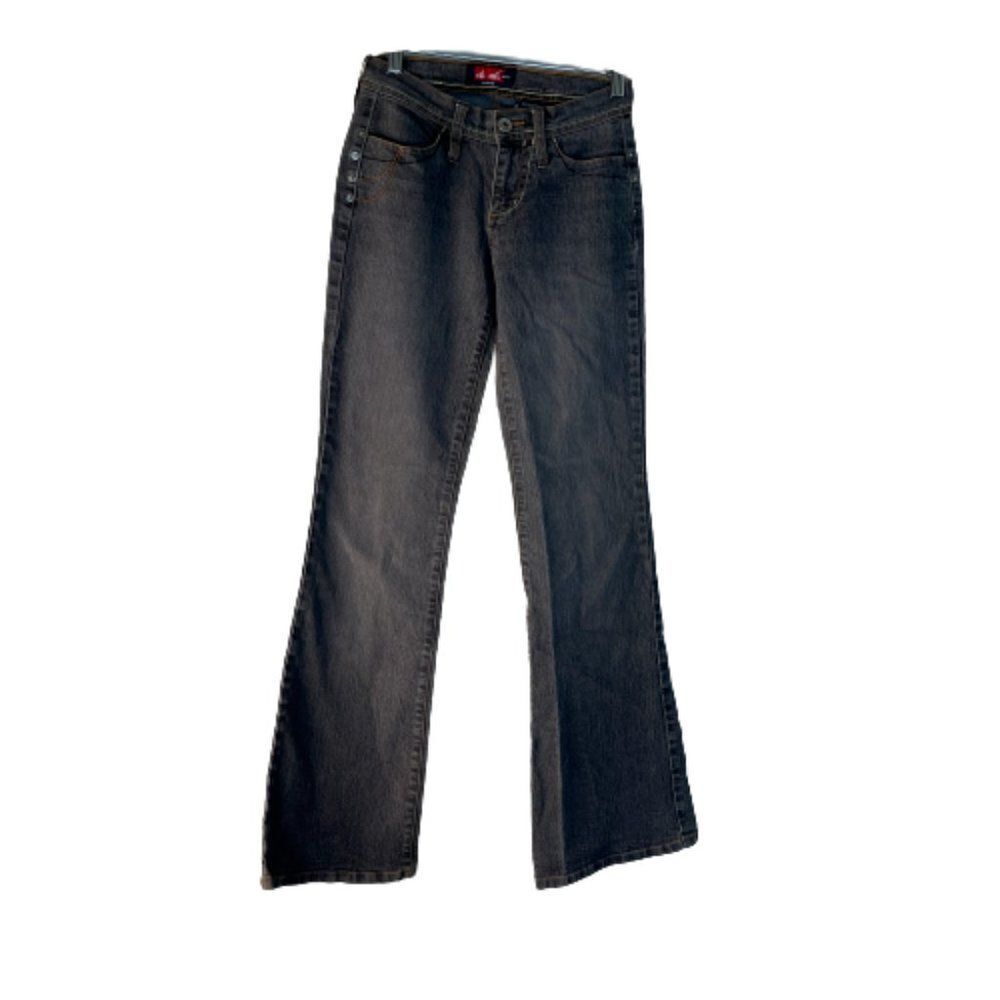 Cali Cat Gray Flare Jeans Size 1